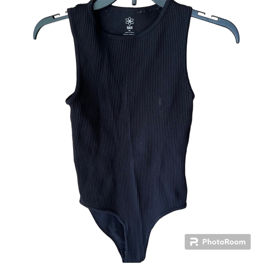 💛🦢5 FOR $10!!! 🦢💛 Black high neck bodysuit - Picture 3 of 3